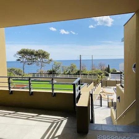 公寓 Sambro - Jacuzzi Et Piscine Chauffee Vue - 4 Etoiles 雷以桑布尔