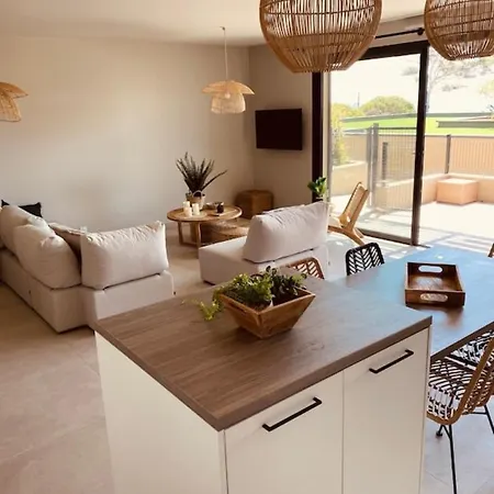 公寓 Sambro - Jacuzzi Et Piscine Chauffee Vue - 4 Etoiles