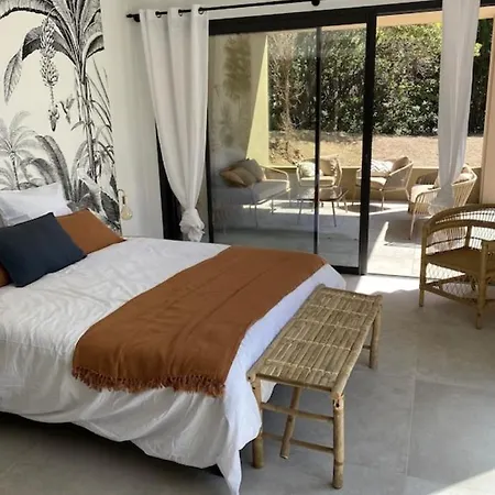 Sambro - Jacuzzi Et Piscine Chauffee Vue - 4 Etoiles 公寓 雷以桑布尔