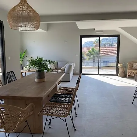 Sambro - Jacuzzi Et Piscine Chauffee Vue - 4 Etoiles 公寓 雷以桑布尔