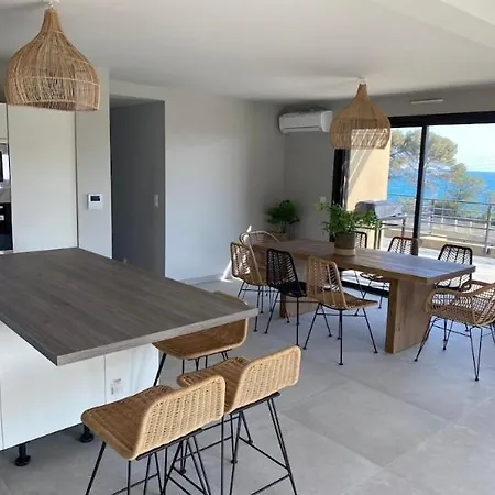 Sambro - Jacuzzi Et Piscine Chauffee Vue - 4 Etoiles 雷以桑布尔