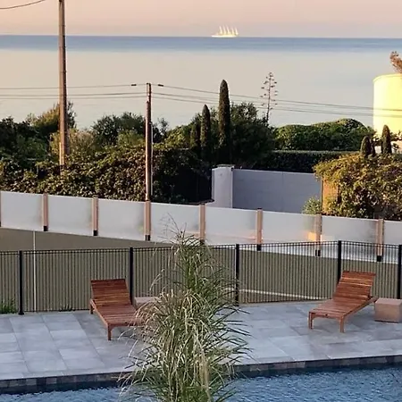 公寓 Sambro - Jacuzzi Et Piscine Chauffee Vue - 4 Etoiles