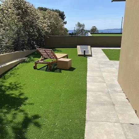 公寓 Sambro - Jacuzzi Et Piscine Chauffee Vue - 4 Etoiles